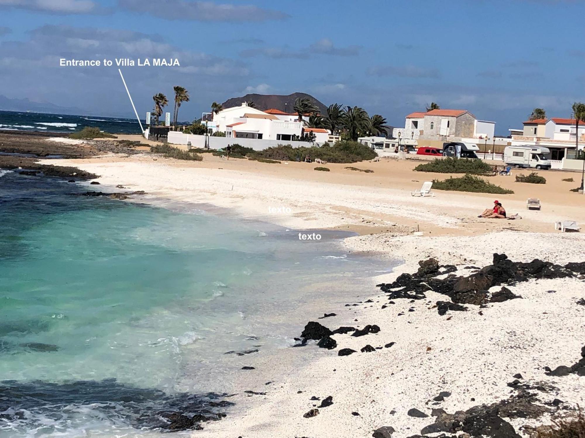 Villa La Maja Beachfront Corralejo Bagian luar foto